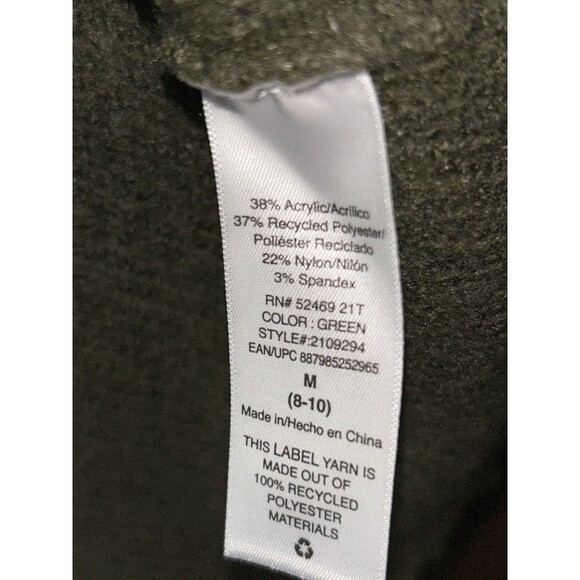 Green Long Sleeve Maxi Sweater Dress In Women’s Medium - Picture 6 of 16